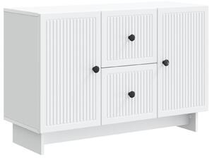 Servírovacia skriňa Biela 89 x 34,5 x 60 cm Kompozitné drevo