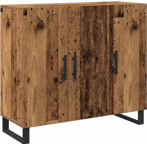Servírovacia skriňa Staré drevo 90 x 34 x 80 cm