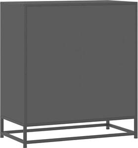Komoda čierna 68x35x76 cm kompozitné drevo
