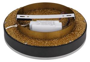 Globo 48460-24 - LED Stropné svietidlo HEDI LED/24W/230V pr. 30 cm čierna