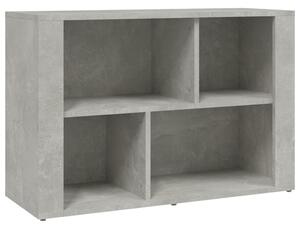 Komoda betónovo sivá 80x30x54 cm spracované drevo