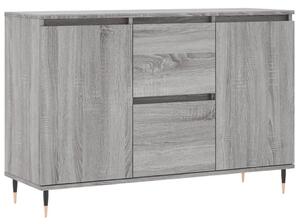 Komoda sivý dub sonoma 101,5x35x70 cm kompozitné drevo