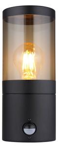 Globo 32014BSS-Vonkajšie nástenné svietidlo so senzorom XELOO 1xE27/60W/230V IP44