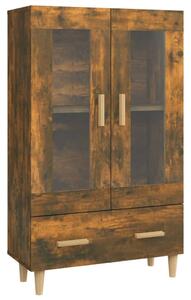 Kredenc dymový dub 70x31x115 cm spracované drevo