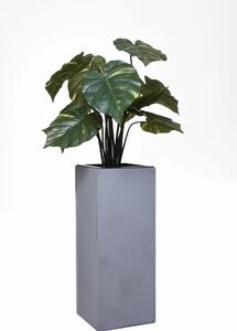 Kvetináč BLOCK, sklolaminát, výška 75 cm, betón design