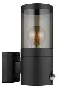 Globo 32014BSS-Vonkajšie nástenné svietidlo so senzorom XELOO 1xE27/60W/230V IP44