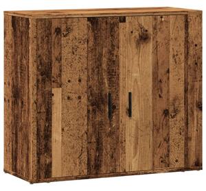 Komoda staré drevo 80x33x70 cm kompozitné drevo