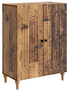Servírovacia skriňa Staré drevo 66 x 34,5 x 90 cm