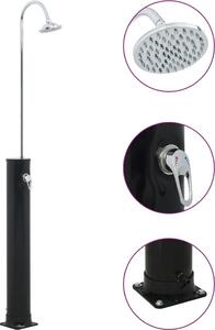 Solárna sprcha čierna 214 cm 20 l