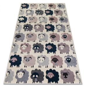 Dywany Lusczow Detský koberec Sheep krémový