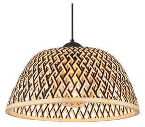 Globo 15767H1 - Luster na lanku COLLY 1xE27/15W/230V bambus