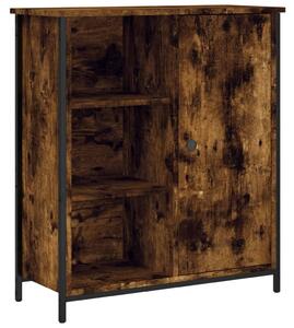 Komoda dymový dub 70x30x80 cm kompozitné drevo