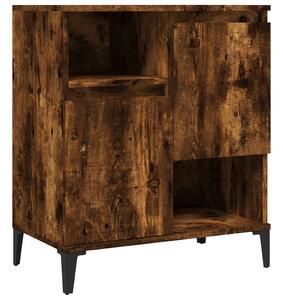 Komoda dymový dub 60x35x70 cm spracované drevo