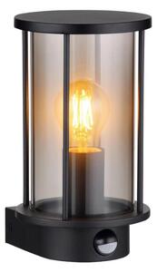 Globo 31360S - Vonkajšie nástenné svietidlo so senzorom GRACEY 1xE27/60W/230V IP54