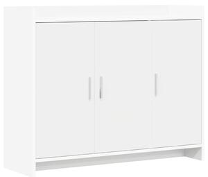 Servírovacia skriňa Biela 98,5 x 33 x 80 cm Kompozitné drevo