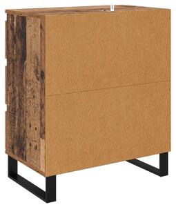 Servírovacia skriňa so zásuvkou Staré drevo 60 x 35 x 70 cm