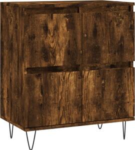 Komoda dymový dub 60x35x70 cm spracované drevo