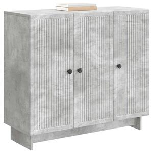 Servírovacia skriňa Betónovo sivá 89 x 34,5 x 80 cm