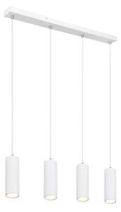 Globo 57911-4HW - Luster na lanku ROBBY 4xGU10/35W/230V biela