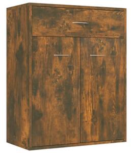 Komoda dymový dub 60x30x75 cm spracované drevo