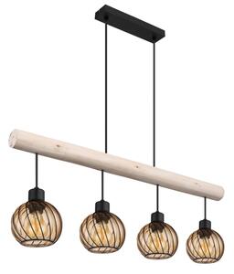 Globo 15534-4H - Luster na lanku PAULO 4xE27/15W/230V