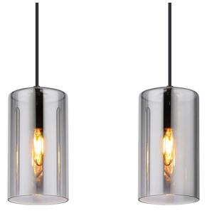 Globo 21002-3H - Luster na lanku OLLY 3xE14/25W/230V čierna