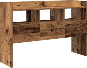 Komoda staré drevo 105x30x70 cm kompozitné drevo