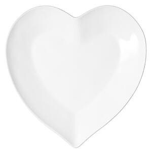 HEART Tanier v tvare srdca 18,5 cm