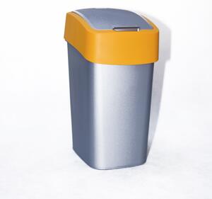Curver FLIPBIN 9L odpadkový kôš / žltý