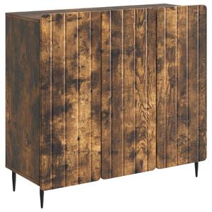 Servírovacia skriňa Dymový dub 89 x 34,5 x 82 cm