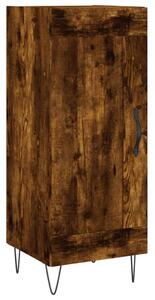 Komoda dymový dub 34,5x34x90 cm spracované drevo
