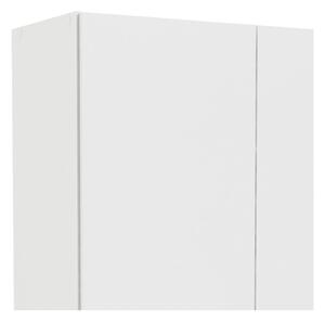 Biela šatníková skriňa Tvilum Space, 79 x 170 cm