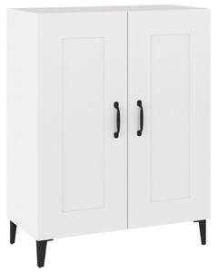 Komoda biela 69,5x34x90 cm spracované drevo