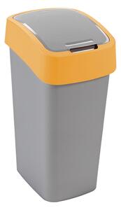 Curver FLIPBIN 45L odpadkový kôš / žltý