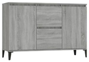 Komoda sivý dub sonoma 102x35x70 cm spracované drevo