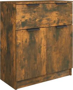 Komoda dymový dub 60x30x70 cm spracované drevo