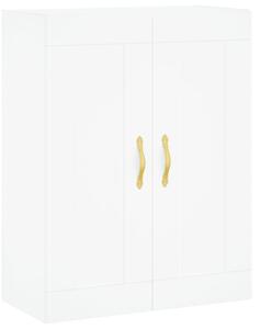 Nástenná skrinka biela 69,5x34x90 cm kompozitné drevo