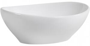 CERANO - Keramické umývadlo na dosku Giorgio - biela lesklá - 41x33 cm
