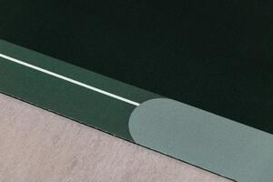 Aqualine Kúpeľňová predložka 50x80cm, absorpčná, zelená