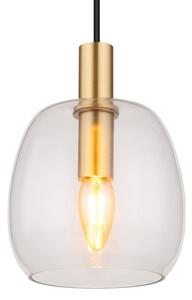 Globo 15789HM - Luster na lanku GARRI 1xE14/40W/230V pr. 16 cm mosadz