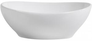 CERANO - Keramické umývadlo na dosku Giorgio - biela lesklá - 41x33 cm