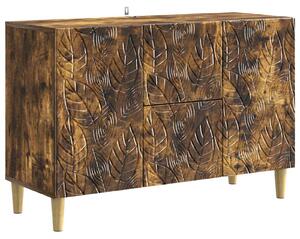 Servírovacia skriňa Dymový dub 89 x 34,5 x 60 cm