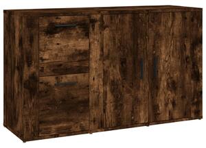 Komoda dymový dub 100x33x59,5 cm spracované drevo