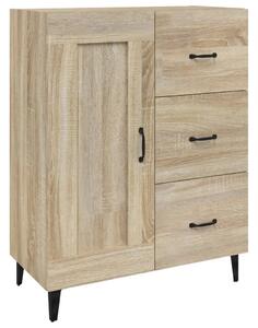Komoda vo farbe dubu sonoma 69,5x34x90 cm spracované drevo