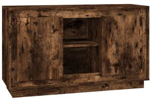 Komoda dymový dub 102x35x60 cm spracované drevo