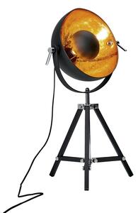 SATELLIGHT Stolová lampa 40 cm - čierna/zlatá