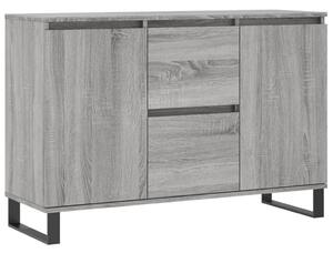 Komoda sivý dub sonoma 101,5x35x70 cm kompozitné drevo