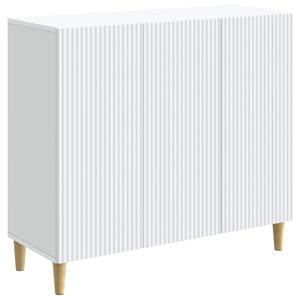 Servírovacia skriňa Biela 89 x 34,5 x 80 cm Kompozitné drevo