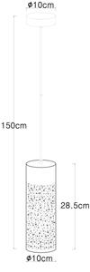 Globo 21005H - Luster na lanku CROCKY 1xE27/40W/230V