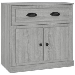 Komoda sivá sonoma 70x35,5x67,5 cm spracované drevo
